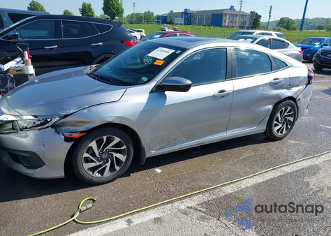 2017 Honda Civic Ex из США, поврежденный, VIN 19XFC2F87HE026009